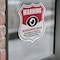 Signmission Neighborhood Crime Watch Shield Sign War, 4 inch X 4 inch, Vinyl Decal, 5PK SHI-D-5PACK-4-387 - alternate 3