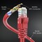 Maximm 250ft Cat6 Pure Copper UTP Ethernet Cable, Red CAT6-250FTRed - alternate 4