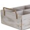 Homeroots 15" Gray And Brown Solid Wood Desk Organizer 399662 - alternate 7