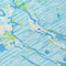 Homeroots 3' X 5' Sky Blue Green And Ivory Striped Washable Indoor Outdoor Area Rug 600924 - alternate 8