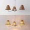 Jonathan Y Grady 27" 3-Light Coastal Farmhouse Adjustable Swooping Arm Metal w/Hand-Woven Rattan Shades LED Cha JYL9559A - alternate 8