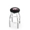Holland Bar Stool Co 30" Chrome Arkansas Swivel Bar Stool, Accent Ring L8C2C30ArknUn - alternate 1
