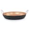 Oster Stonefire Carbon Steel Nonstick 11 Inch Paella Pan in Copper 128686.01 - alternate 6