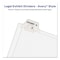 Avery Dennison Legal Exhibit Dividers 51-75, 8-1/2 x 11", PK26 11396 - alternate 6