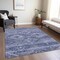 Homeroots 10' X 14' Navy Blue And Denim Blue Southwestern Washable Indoor Outdoor Area Rug 588713 - alternate 7