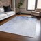 Homeroots 3' X 5' Navy Blue And Denim Blue Ombre Washable Indoor Outdoor Area Rug 577908 - alternate 7