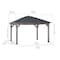 Sunjoy 11ft x 13ft  Grayden Wood Gazebo , Outdoor Patio Solar Powered Hardtop Gazebo A102005890 - alternate 5