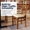 Flash Furniture HERCULES Ladder Back Cherry Wood Restaurant Chair - Tan Vinyl Seat XU-DGW0005LAD-CHY-TNV-GG - alternate 8