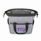 Picnic Time Family Of Brands NCAA TCU Horned Frogs On The Go Lunch Bag Cooler - Soft Cooler Lunch Box, Heathered Gray 510-00-105-844-0 - alternate 2