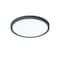 Afx Eon 14in. LED Flush Mount - 28W - Black EONF14LAJD1BK - alternate 1