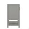 Flash Furniture Vega 36in. Vanity w/Sink, Gold Hardware, Soft Close Doors & Open Shelf, Carrara Marble, Gray/White FS-VEGA36-GY-HDGLD-GG - alternate 6