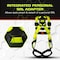 Fall Safe Safety Harness, Aluminum, 2XL, Black/Green FS242IBD-2XL - alternate 5
