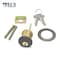 Ecs Hardware Durable Prem Rim Cylinder, 1-1/8 in, Keyed Alike, Schlage SC1 Keyway, US10B, Dark Oxidized Satin Bronze ECSH-RC01-10B-SC1-KA5 - alternate 4