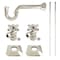 Kingston Brass Plumbing Sink Trim Kit with P-Trap, Polished Nickel KPK130P6 - alternate 1