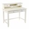 Homeroots Creamy White Secretary Writing or Computer Desk 402015 - alternate 5