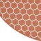 Homeroots 8' Coral And Ivory Geometric Indoor Outdoor Area Rug 556319 - alternate 9