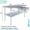 Amgood 30 in. x 60 in. Stainless Steel Table With Drawer AMG WT-3060 + DRAWER-1520-Z - alternate 4
