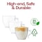 Smarty Had A Party 8 oz. Clear Square Plastic Coffee Mugs (192 Mugs), 192PK 6934C-CASE - alternate 8