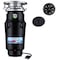 Wastemaid 1/2 HP Garbage Disposal Anti-Jam and Corrosion Proof with Stainless Steel Impellers 10-US-WM-158-3B - alternate 1
