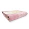 Homeroots 70" X 50" Pale Pink Kantha Cotton Patchwork Throw Blanket with Embroidery 516585 - alternate 10