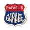 Signmission Rafael's Garage, 18 Inch X 18 Inch, Vinyl Decal SHI-D-18-383-RAFAEL - alternate 1