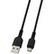 Blue Jet 3 Ft. Black Micro USB-B to Type-A USB Charging & Sync Cable BJ-1007 - alternate 3