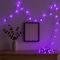 Elegani 100 LED Purple String Lights, 32ft Black Wire - 8 Modes, Indoor/Outdoor PH-SX-100-PPL - alternate 4