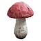 Homeroots 15in Red And White Polyresin Mushroom Outdoor Statue 523601 - alternate 3