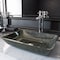 Vigo Donatello Artistic Onyx Gray Glass 18 in. L x 13 in. W x 4 in. H Rectangular Vessel Bathroom Sink VG07084 - alternate 5