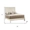 Homeroots Three Piece White Solid Wood Bedroom Set 643646 - alternate 8