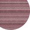 Homeroots 8' Red And Burgundy Round Striped Washable Indoor Outdoor Area Rug 610590 - alternate 7