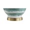 Jonathan Y Tucker 30.5 in. Striped Ceramic/Metal LED Table Lamp, Green/White JYL3054A - alternate 8