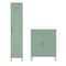 Manhattan Comfort 2-Piece Naomi Accent Cabinet and Storage Cabinet in Green 2-AF067-GR - alternate 5
