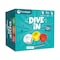 Thinkpsych Dive In - SEL Conversation Dice Game with 400+ Topics DI-01 - alternate 1