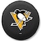 Holland Bar Stool Co 37 x 12.5 Pittsburgh Penguins Tire Cover TCH1PitPenBK - alternate 1