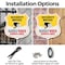 Signmission Security Notice Shield Sign This Propert, 12 Inch X 12 Inch, Plastic Sign SHI-P-12-462 - alternate 3