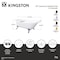 Kingston Brass 67-Inch Cast Iron Classic Flat-Rim Single Slipper Clawfoot Tub, 7-Inch Faucet Drillings VCT7D6630NF7 - alternate 2
