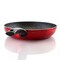 Oster Merrion 12 Inch Aluminum Frying Pan in Red with Bakelite Handle 120769.01 - alternate 7