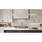 Z-Lite Ludo Matte White + Modern Gold 1 Light Pendant 829P20-MW-MGLD-LED - alternate 7