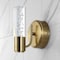 Jonathan Y Bolha 5.5" 1-Light Minimalist Modern Bubble Acrylic/Iron Integrated LED Vanity Light, Brass Gold JYL7222B - alternate 9