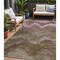 Homeroots 5' X 8' Taupe And Beige Abstract Washable Indoor Outdoor Area Rug 618185 - alternate 1