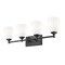 Z-Lite Oren 4-Light Vanity, 31 in W, Matte Black 7004-4V-MB - alternate 6