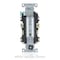 Leviton Dup Rec 15A 125V Self-Gr LtAl BR15-T - alternate 4