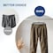 Simple Deluxe Pants Hangers, Heavy Duty Skirt Hangers with Non-Slip Clips, Black, 10PK HKHANGPANT10BLK - alternate 6