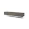Homeroots 95in Ash Gray And Nickel Wood And Stainless Steel Enclosed Storage TV Stand 722442 - alternate 3