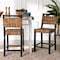 Bali & Pari Raniya Handwoven Seagrass Counter Stool 262-2PC-14344-ZORO - alternate 5