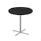 Correll Round Cafe Table, 48 in W, 48 in L, 42 in H, Particleboard Top, Black Granite SXB48R-07-98-09 - alternate 1