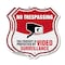 Signmission No Trespassing Shield Sign This Property, 12 inch X 12 inch, Aluminum Metal Sign, 2PK SHI-A-2PACK-12-410 - alternate 1