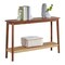 Alaterre Furniture Calais Console Table, Warm Chestnut ANCA1070 - alternate 15