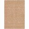 Homeroots 9' X 12' Copper And Beige Floral Washable Indoor Outdoor Area Rug 582342 - alternate 7